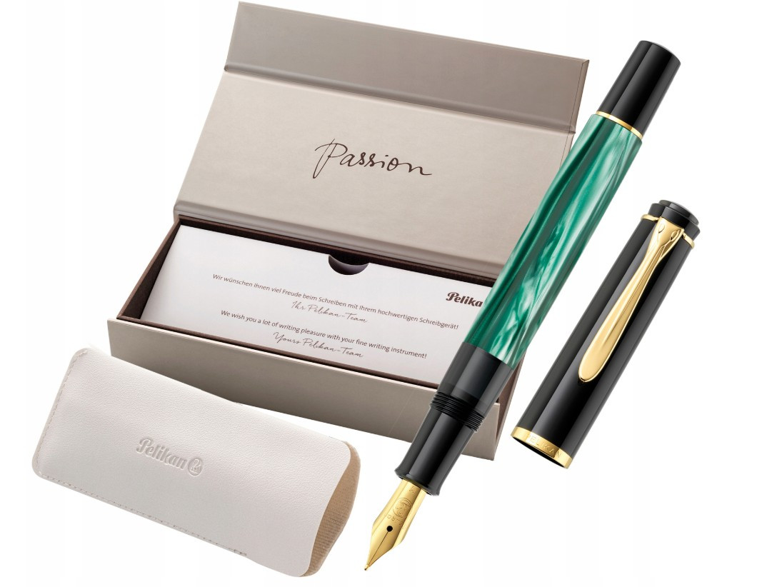 Pióro wieczne M200 f zielone Pelikan